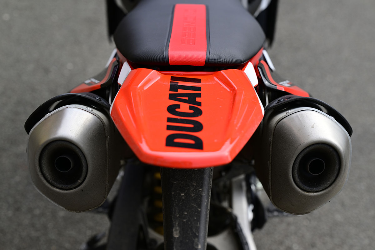 Ducati Hypermotard 698 Mono RVE Exhaust